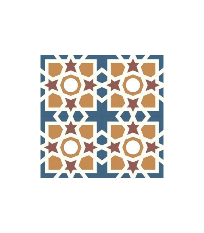 Baldosa hidráulica colección clásica Mod C 03 - 3