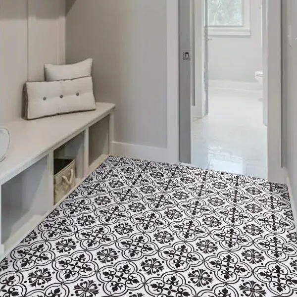 tendencias de suelos hidráulicos - baño con suelo hidráulico en el piso