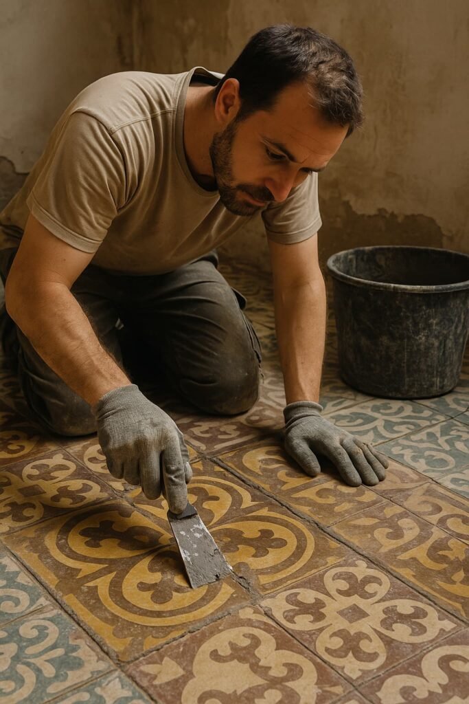 restauración de suelos hidráulicos