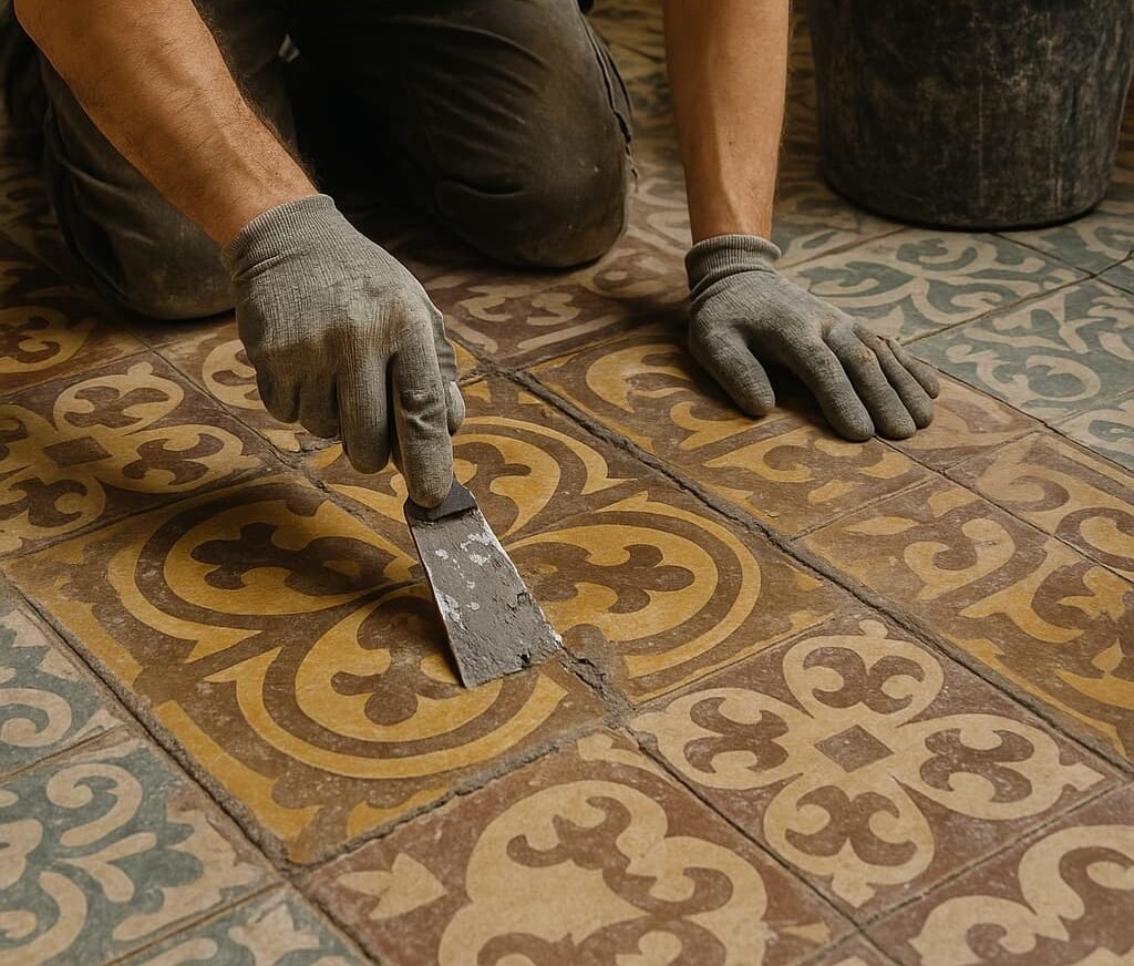 restauración de suelos hidráulicos